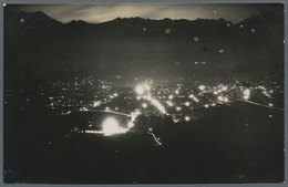 Ansichtskarten: Propaganda: 1933, INNSBRUCK Hakenkreuze In Den Bergen, 2 Echtfotokarten Juni 1933, E - Political Parties & Elections