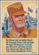 Ansichtskarten: Propaganda: 1934. Seltene SA Propagandakarte Reichsparteitag Nürnberg Mit Abbildung - Politieke Partijen & Verkiezingen