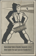 Ansichtskarten: Propaganda: 1934, DEUTSCHES JUNGVOLK, S/w Karte Mit Abb. Trommler In DJ-Uniform Und - Partis Politiques & élections