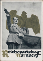 Ansichtskarten: Propaganda: 1935 Nürnberg Reichsparteitag / Nazi Party Rally Propaganda Card. Slight - Parteien & Wahlen