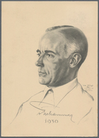 Ansichtskarten: Propaganda: 1936, Reichssportführer Hans V. Tschammer U. Osten Präsident Des Deutsch - Political Parties & Elections