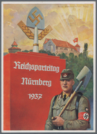 Ansichtskarten: Propaganda: 1937. Richard Borrmeister Nuernberg Reichsparteitag / Nuremberg Rally Da - Partiti Politici & Elezioni