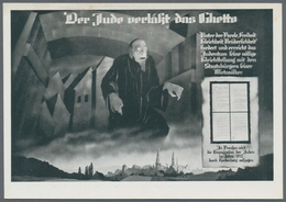 Ansichtskarten: Propaganda: 1938. Der Jude Verlässt Das Ghetto / The Jew Escapes The Ghetto: 3rd Rei - Politieke Partijen & Verkiezingen