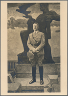 Ansichtskarten: Propaganda: 1940, Adolf HITLER Nach Einem Gemälde Von Fritz Erler, Photo-Hoffmann Mü - Politieke Partijen & Verkiezingen