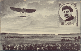 Ansichtskarten: Motive / Thematics: FLUGWOCHE-Köln 1909, Ereigniskarte "BLERIOT" Als Seltene Festpos - Autres & Non Classés