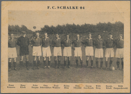 Ansichtskarten: Motive / Thematics: SPORT / FUSSBALL, Sechsfacher Deutscher Meister 1942 F.C. SCHALK - Autres & Non Classés