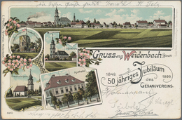 Ansichtskarten: Bayern: WEIDEBACH, Mittelfranken (alte PLZ 8825), 50 Jähriges Jubiläum Gesangsverein - Other & Unclassified