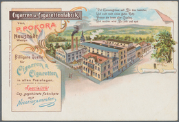 Ansichtskarten: Ehemalige Ostgebiete: WETPREUSSEN, Neustadt Wejherowo, Kolorierte Lithographie Mit W - Schlesien