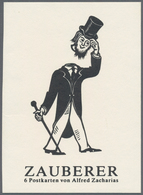 Ansichtskarten: Künstler / Artists: ZACHARIAS, Alfred (1901-1998), Deutscher Pädagoge, Grafiker Und - Non Classés