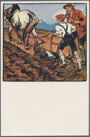 Ansichtskarten: Politik / Politics: ÖSTERREICH, Schachtel Mit über 200 Vereinskarten Mit Zahlreichen - Figuren
