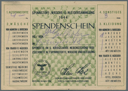 Ansichtskarten: Propaganda: 1933/1944, WHW Winterhilfswerk, 23 Ansichtskarten Und 2 Spendenscheine D - Parteien & Wahlen