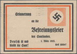 Ansichtskarten: Propaganda: 1934/1943, Hochwertiger Bestand An über 120 Propagandakarten, Dabei Auch - Political Parties & Elections