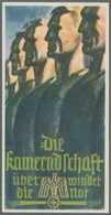 Ansichtskarten: Propaganda: 1935/1940, WHW Winterhilfswerk, 18 Unterschiedliche Türaufkleber Diverse - Politieke Partijen & Verkiezingen