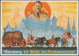 Ansichtskarten: Propaganda: 1939/1945: Bestand Von 164 Propagandakarten, Meist Bessere Motive, In üb - Politieke Partijen & Verkiezingen