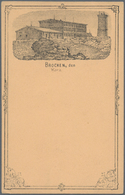 Ansichtskarten: Vorläufer: DEUTSCHLAND 1880 (ca.), Partie Von Sechs Ungebrauchten Vorläuferkarten, D - Zonder Classificatie