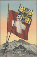 Ansichtskarten: Motive / Thematics: ADEL / MONARCHIE, Der Deutsche Kaiser Wilhelm II. Zu Besuch In D - Other & Unclassified