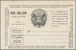 Ansichtskarten: Motive / Thematics: FLUG / BALLON, Sehr Interessante Garnitur Mit 12 Historischen An - Other & Unclassified