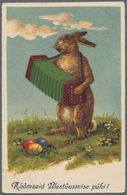 Ansichtskarten: Motive / Thematics: GLÜCKWUNSCH / OSTERN, Schachtel Mit Gut 230 Osterkarten Ab Ca. 1 - Autres & Non Classés