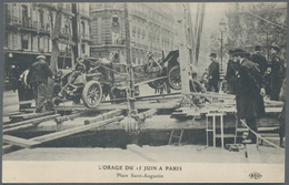 Ansichtskarten: Alle Welt: FRANKREICH, Paris "L'Orage Du 15 Juin 1914" Unwetter Mit Starkregen, Über - Zonder Classificatie