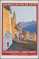 Ansichtskarten: Alle Welt: FRANKREICH, Sehenswerte Bestand An Gut 130 Historischen Ansichtskarten Oh - Unclassified