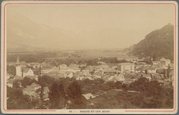 Ansichtskarten: Alle Welt: SCHWEIZ, 23 CdV-Fototafeln Und Kartonfotos Ab Ca. 1890, Alle In Sehr Gute - Non Classés