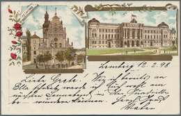 Ansichtskarten: Österreich: 1898/1930, Partie Von 17 Karten, Meist Topographie, Dabei Auch Auslandsp - Otros & Sin Clasificación