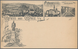 Ansichtskarten: Deutschland: NEUE BUNDESLÄNDER, 27 Historische Ansichtskarten Aus Sachsen, Sachsen-A - Altri & Non Classificati