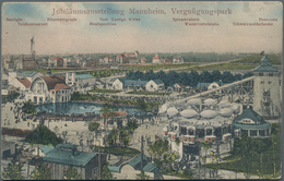 Ansichtskarten: Baden-Württemberg: MANNHEIM Und UMGEBUNG (alte PLZ 8), Schachtel Mit 170 Historische - Other & Unclassified