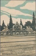 Ansichtskarten: Bayern: MÜNCHEN ALTSTADT MAXIMILIANSPLTZ, 86 Historische Ansichtskarten Ab 1898 Bis - Otros & Sin Clasificación
