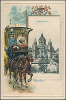 Ansichtskarten: Bayern: MÜNCHEN LEHEL LUKASKIRCHE, Schachtel Mit über 160 Historischen Ansichtskarte - Andere & Zonder Classificatie