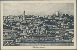 Ansichtskarten: Bayern: MÜNCHEN MOOSACH, 56 Historische Ansichtskarten, Inklusive Dubletten, Ab 1899 - Altri & Non Classificati
