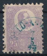 O 1871 Kőnyomat 25kr (29.000) (elvékonyodás / Thin Paper) - Altri & Non Classificati