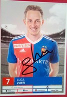 FC Basel Luca Zuffi - Autógrafos