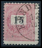 O 1898 15kr 11 1/2 Fogazással (15.000) - Andere & Zonder Classificatie