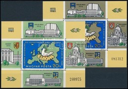 ** 1980 Európa Madrid Blokk, Az Arany Szín érdekes Hiánya ? / Változata ?  és átszivárgó Nyomat + Támpéldány - Other & Unclassified