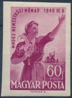 ** 1949 Nőnap Vágott Bélyeg (10.000) - Andere & Zonder Classificatie