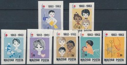 ** 1963 Vöröskereszt Vágott Sor (3.300) - Andere & Zonder Classificatie