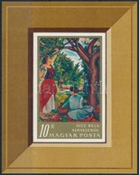 ** 1967 Festmény (III.) Vágott Blokk (3.500) - Andere & Zonder Classificatie