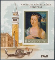 ** 1968 Festmény (IV.) Vágott Blokk (6.000) - Andere & Zonder Classificatie