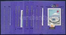 ** 1964 20 Db Tokiói Olimpia Blokk (12.000) - Andere & Zonder Classificatie