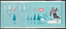 ** 1964 10 Db Téli Olimpia Innsbruck Blokk (10.000) - Sonstige & Ohne Zuordnung