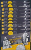 ** 2018 10 Db 200 éve Született Semmelweis Ignác Emlékív (15.000) - Altri & Non Classificati