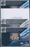 ** 2017/08 Nemzetközi Űrállomás 4 Db-os Emlékív Garnitúra (28.000) - Andere & Zonder Classificatie
