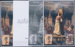 ** 2017/07 Jeanne D'Arc 4 Db-os Emlékív Garnitúra (28.000) - Sonstige & Ohne Zuordnung