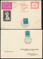 1935-1948  Kb. 42 Db Alkalmi Bélyegzős Levél, Levelezőlap, Kivágás - Sonstige & Ohne Zuordnung