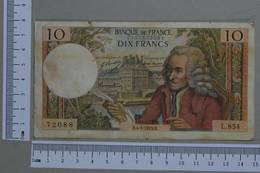 FRANCE 10 FRANCS 1973      - (Nº29049) - 10 F 1963-1973 ''Voltaire''