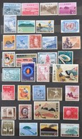 ** Japán Gyűjtemény 1957-1968, 185 Különféle Bélyeg A/4 Berakó 6 Oldalán Collection, 185 Different Stamps On 6 Pages Of  - Other & Unclassified