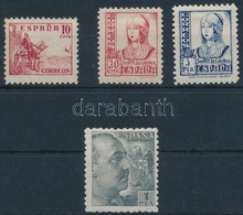 ** (*) * Spanyolország 1939-1943 4 Db Bélyeg - Other & Unclassified