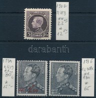 * Kis Belga összeállítás 1922-1936 Mi 183, 428x, 479 (Mi EUR 92,-) - Andere & Zonder Classificatie
