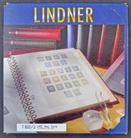 Lindner ENSZ New York 1980-2001  Falcmentes Előnyomott Albumlapok - Other & Unclassified